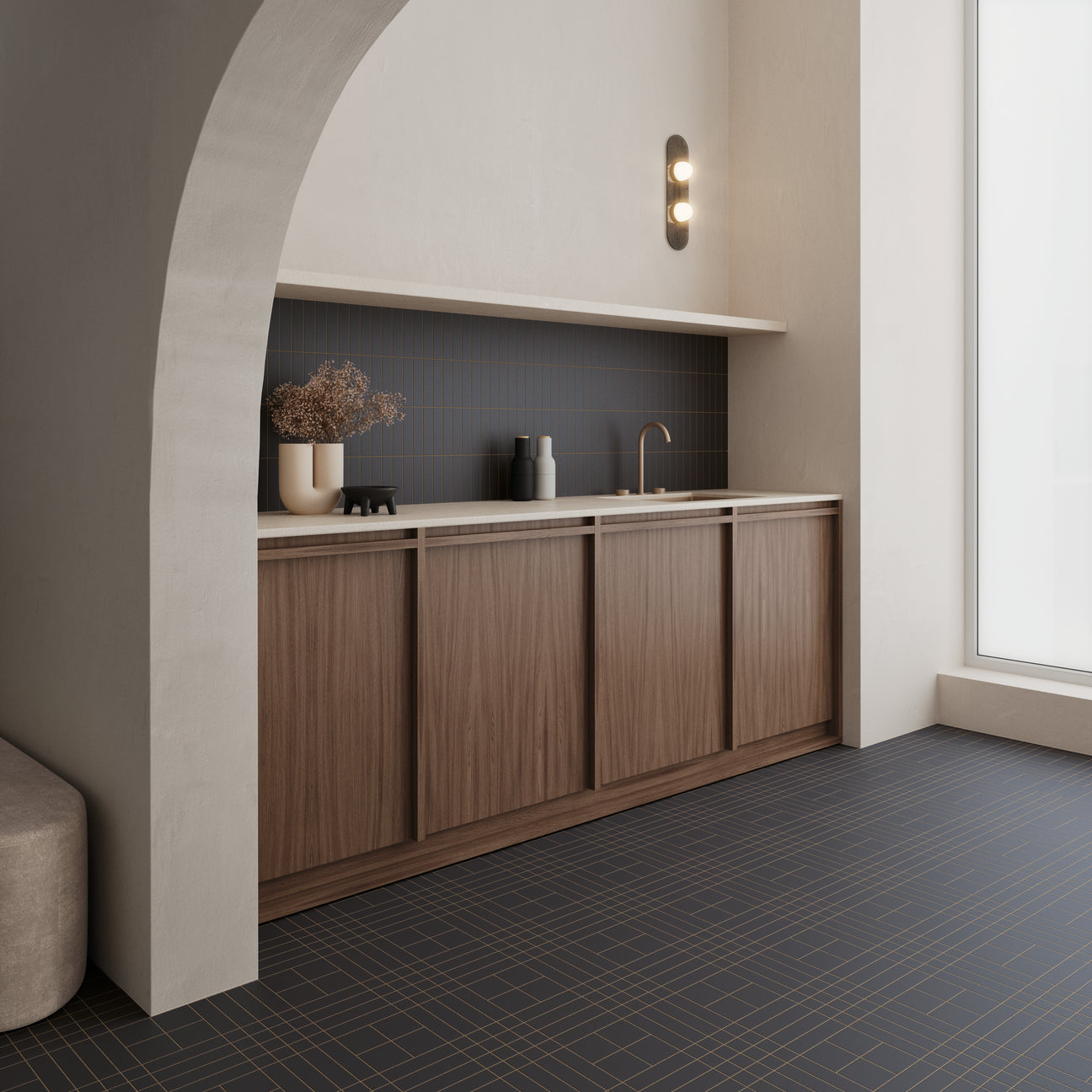 Raster | Modern, Sleek Small Format Tiles – Earp Bros
